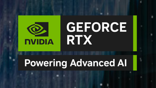 Geforce RTX Powering Advanced AI badge